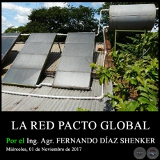 LA RED PACTO GLOBAL - Ing. Agr. FERNANDO DAZ SHENKER - Mircoles, 01 de Noviembre de 2017